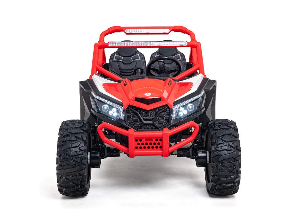 Moderno Kids Ridington MAX-R 24V Kids Ride-On UTV Buggy with R/C Parental Remote | Red-White