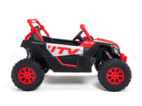 Moderno Kids Ridington MAX-R 24V Kids Ride-On UTV Buggy with R/C Parental Remote | Red-White