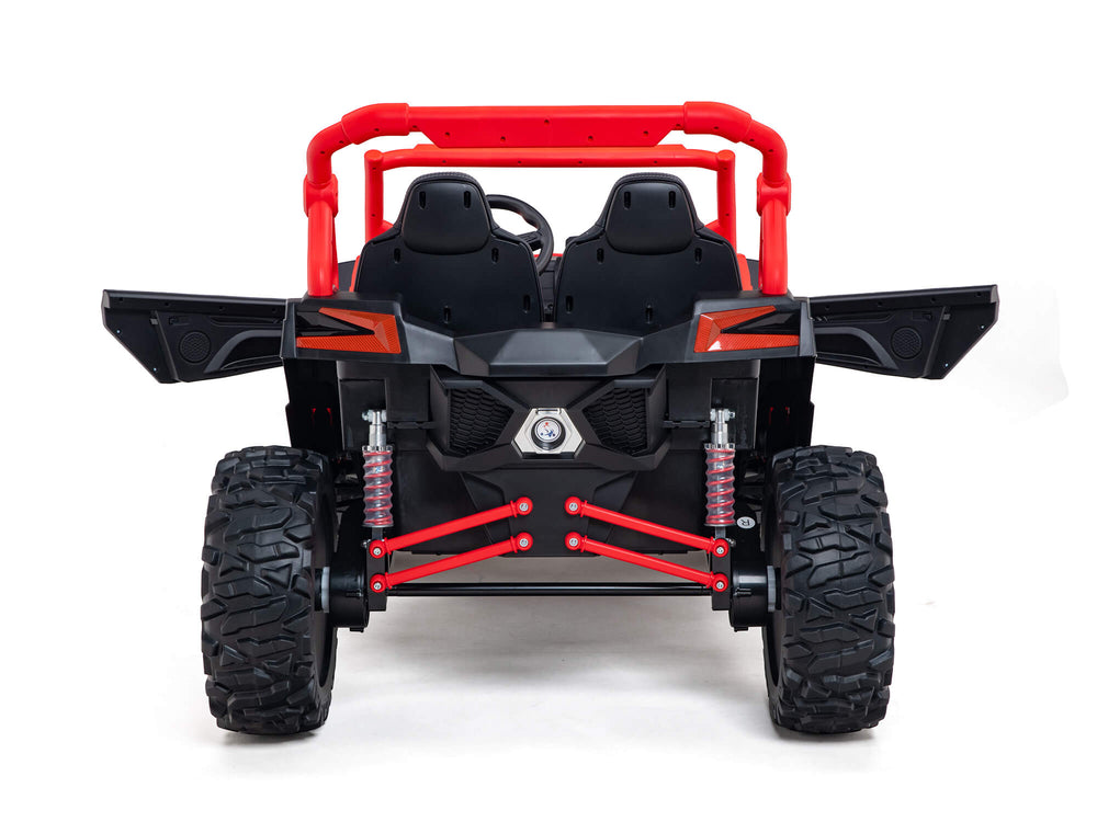 Moderno Kids Ridington MAX-R 24V Kids Ride-On UTV Buggy with R/C Parental Remote | Red-White