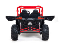 Moderno Kids Ridington MAX-R 24V Kids Ride-On UTV Buggy with R/C Parental Remote | Red-White