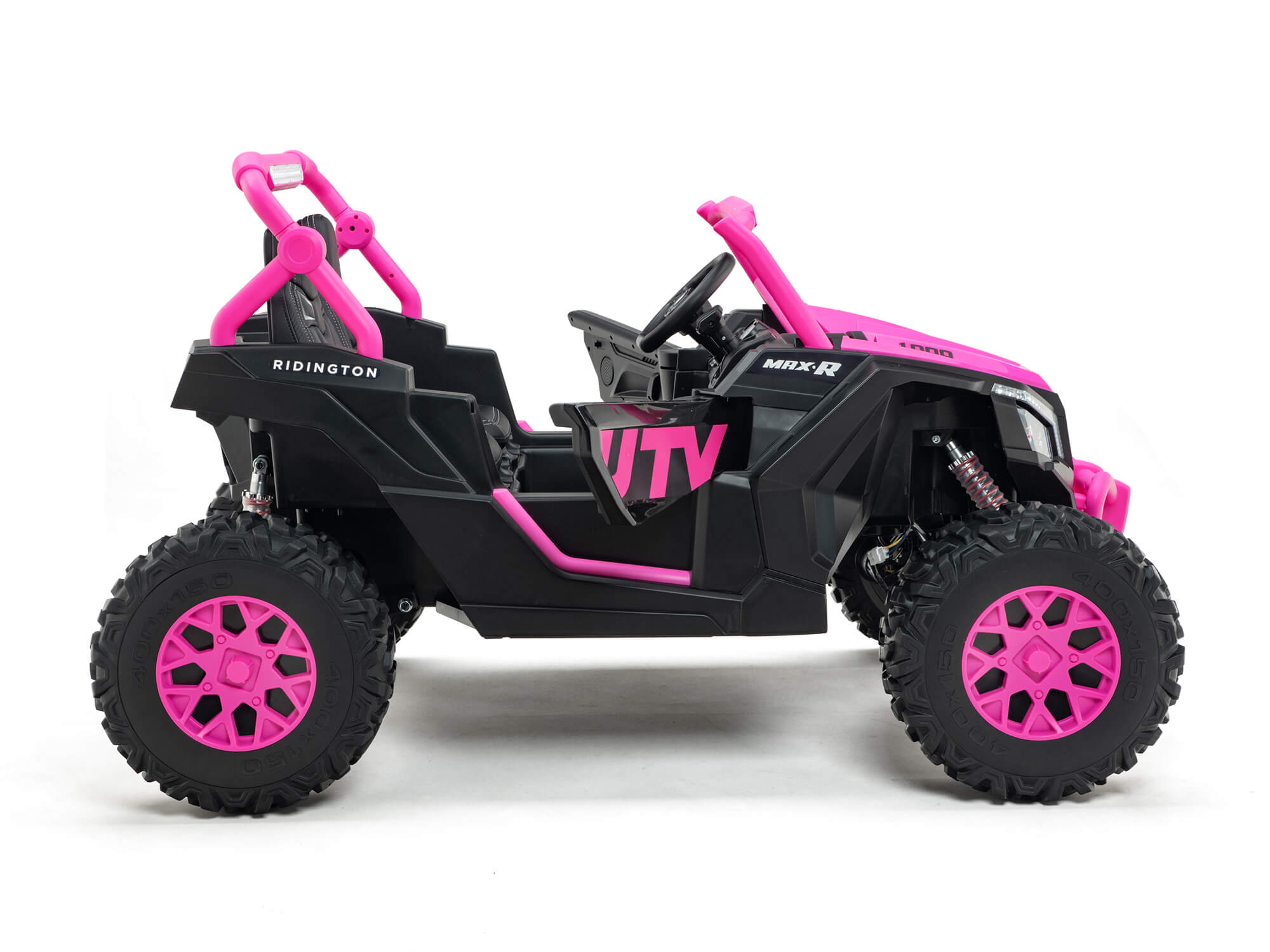 Moderno Kids Ridington MAX-R 24V Kids Ride-On UTV Buggy with R/C Parental Remote | Pink