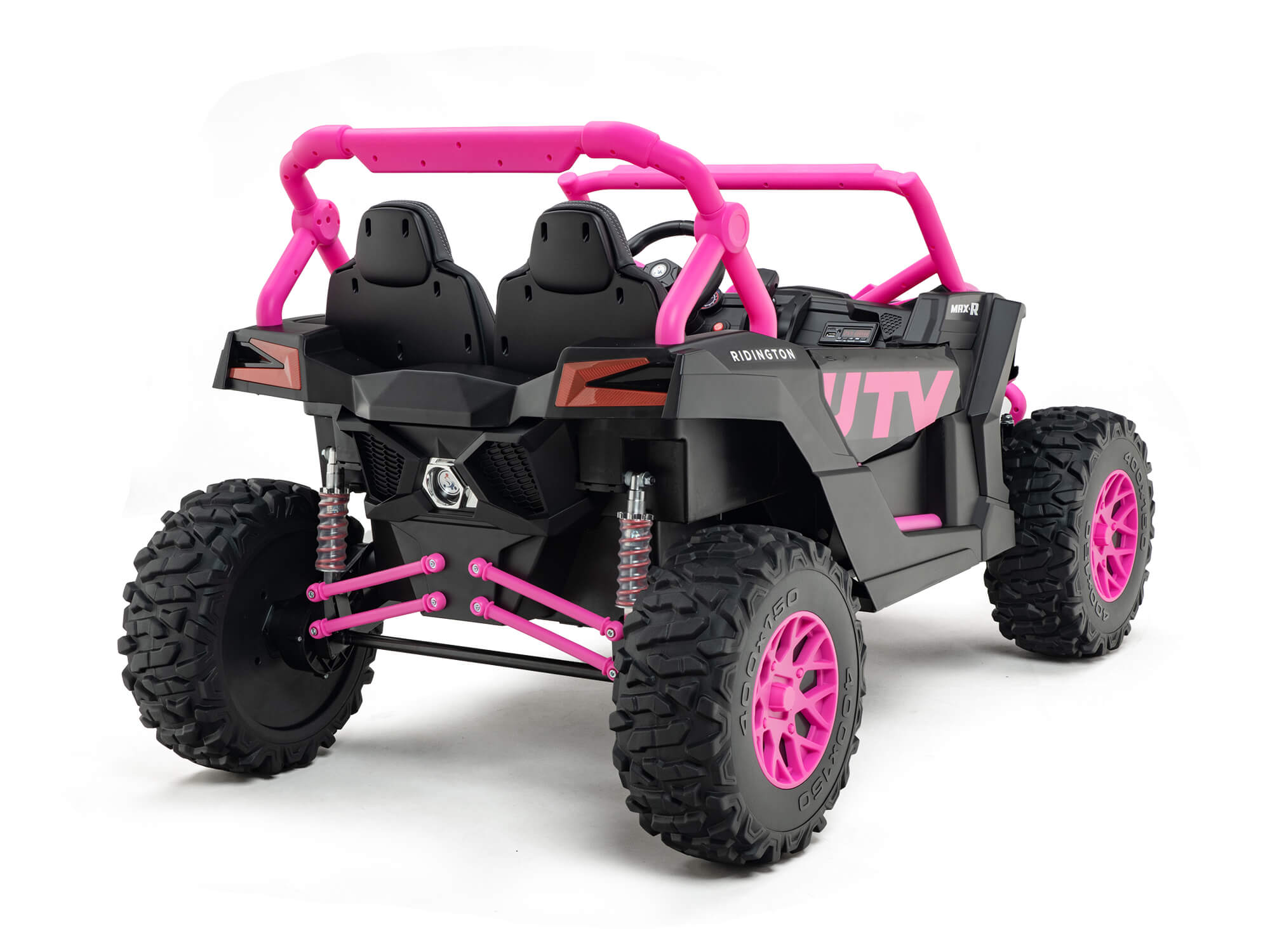Moderno Kids Ridington MAX-R 24V Kids Ride-On UTV Buggy with R/C Parental Remote | Pink