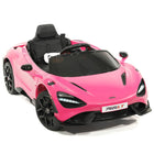 McLaren 765LT 12V Kids Ride-On Car with R/C Parental Remote | Pink