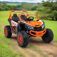 Moderno Kids Ridington MAX-R 24V Kids Ride-On UTV Buggy with R/C Parental Remote | Orange