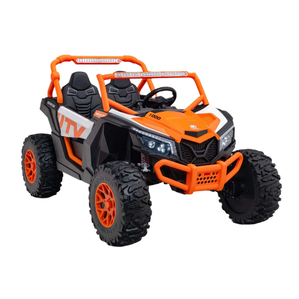Moderno Kids Ridington MAX-R 24V Kids Ride-On UTV Buggy with R/C Parental Remote | Orange