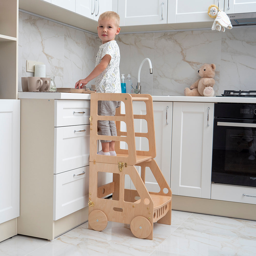 Kids Convertible Kitchen Tower