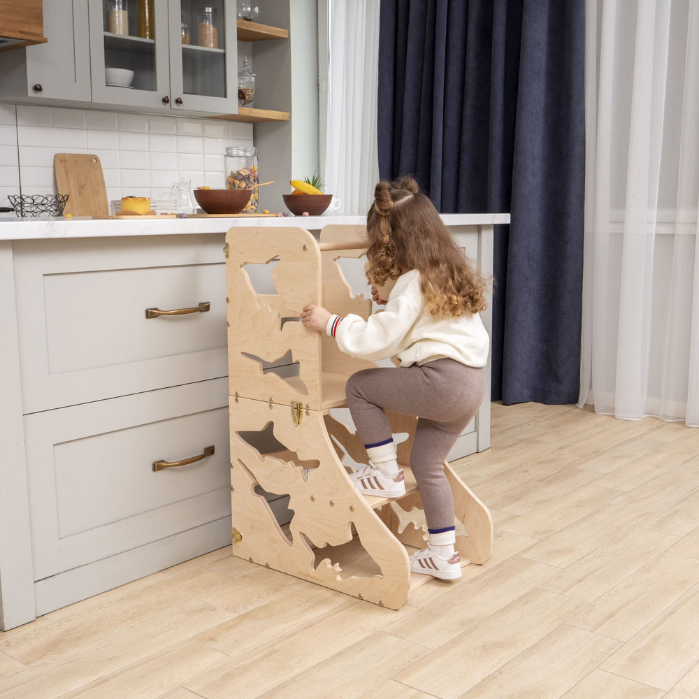 Kids Convertible Kitchen Tower