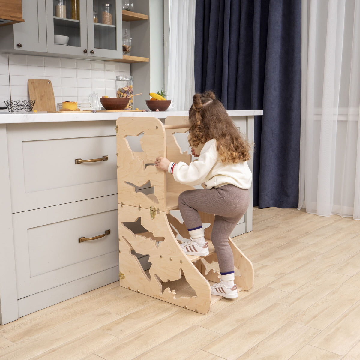 Kids Convertible Kitchen Tower
