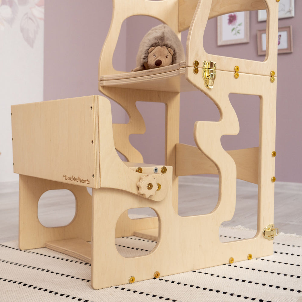 Moderno Kids Kids Convertible Kitchen Tower