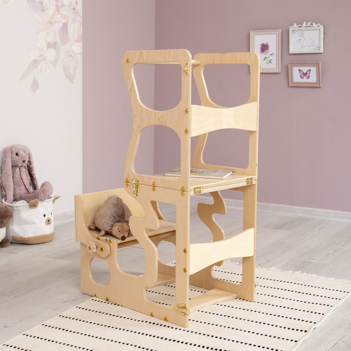 Moderno Kids Kids Convertible Kitchen Tower