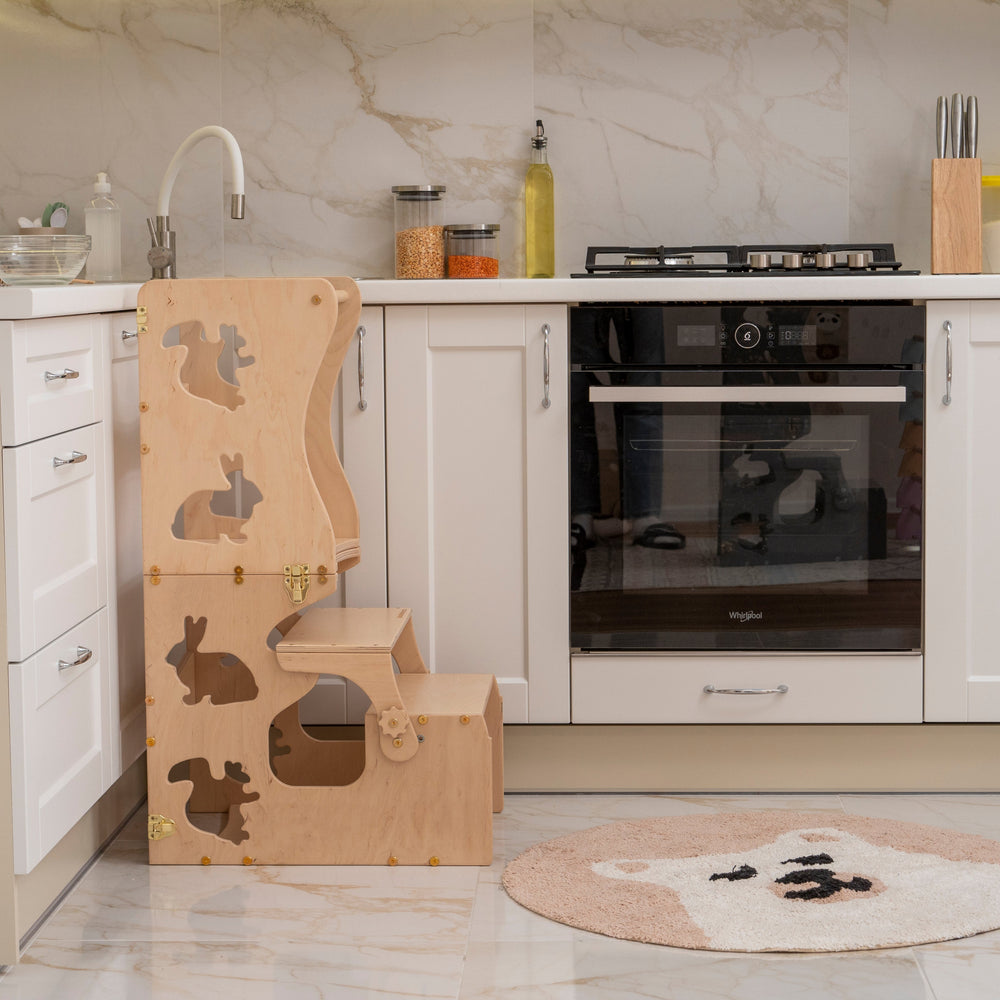 Moderno Kids Kids Convertible Kitchen Tower