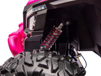 Moderno Kids Ridington MAX-R 24V Kids Ride-On UTV Buggy with R/C Parental Remote | Pink