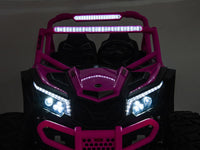 Moderno Kids Ridington MAX-R 24V Kids Ride-On UTV Buggy with R/C Parental Remote | Pink