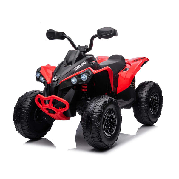 Moderno Kids Can-Am Renegade 24V 4WD Kids Ride-On ATV Quad | Red