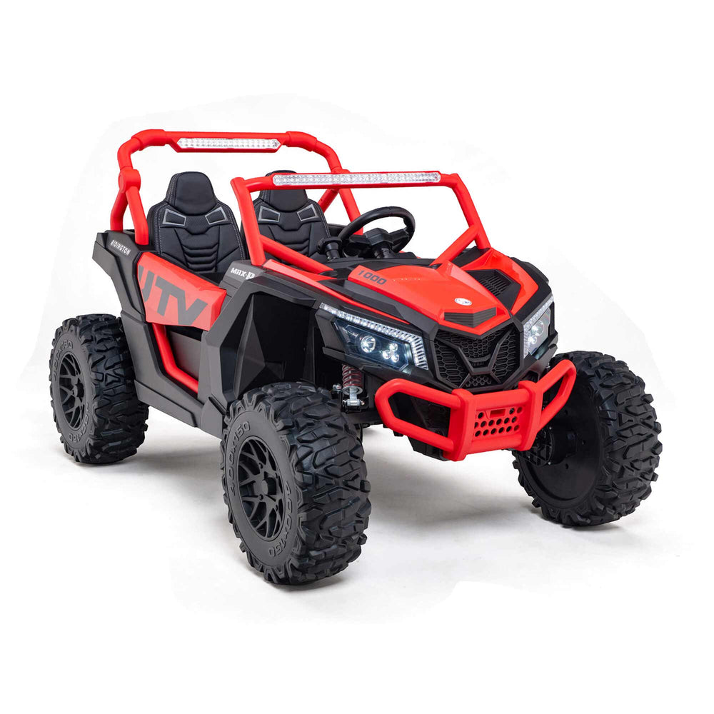 Moderno Kids Ridington MAX-R 24V Kids Ride-On UTV Buggy with R/C Parental Remote | Red