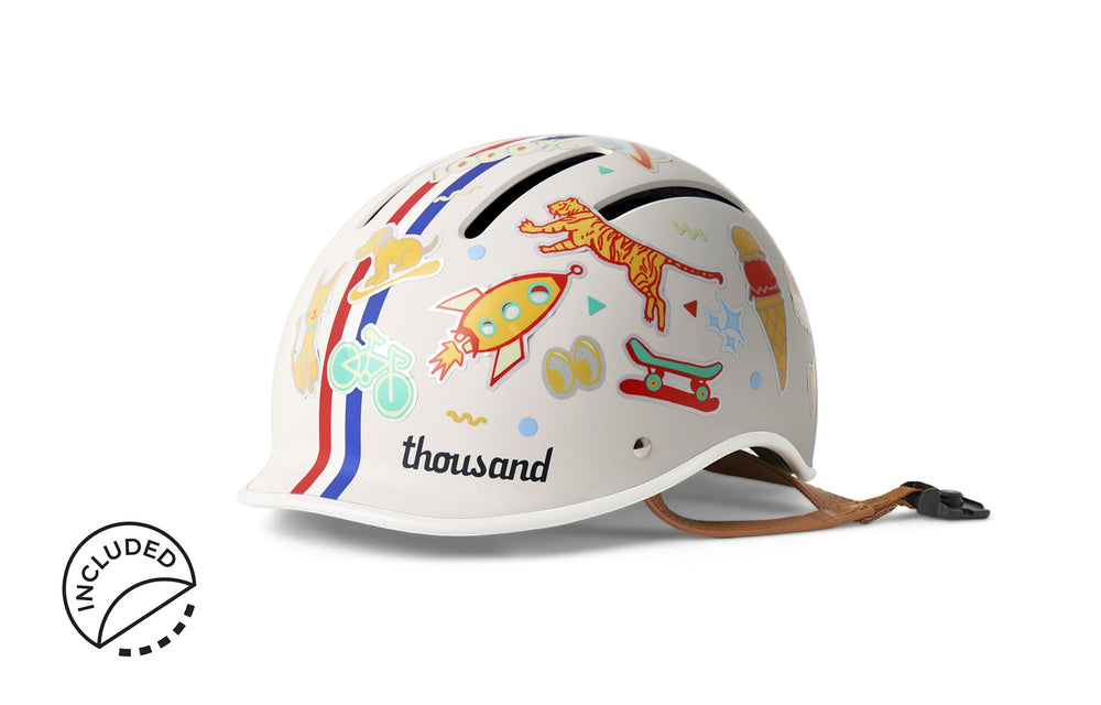 Thousand Jr. Kids Safety Helmet (Multiple Colors)