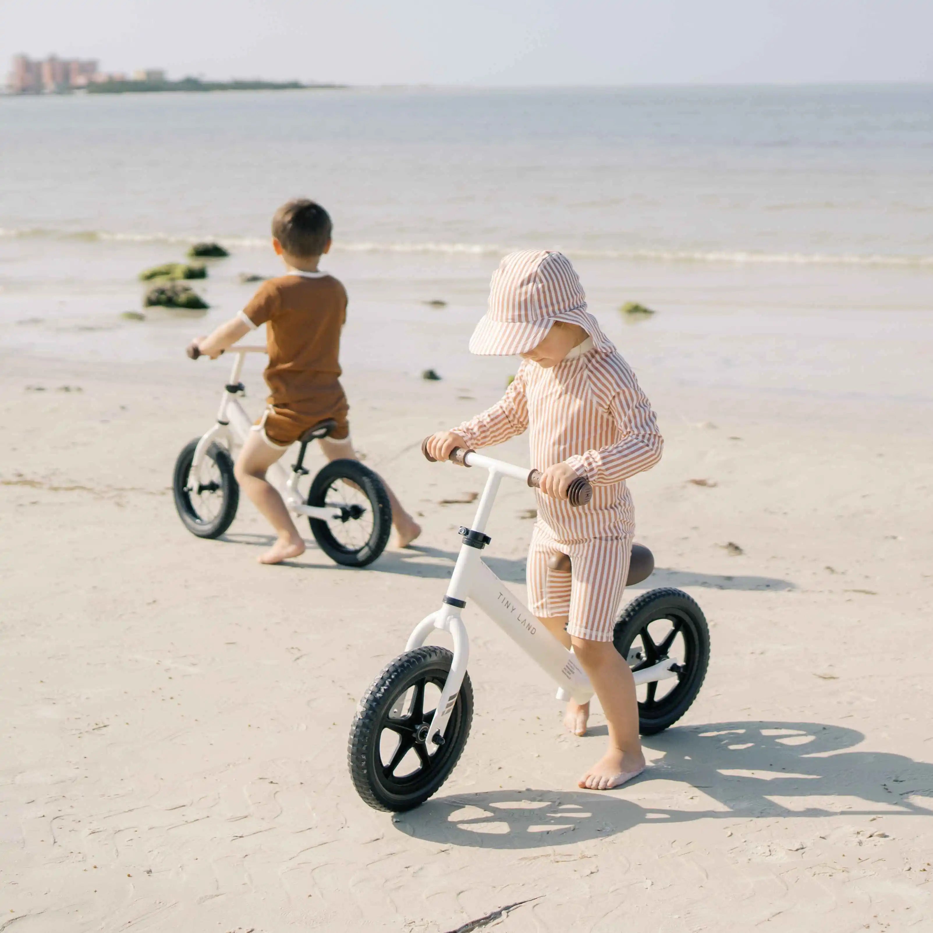 Moderno Kids Tiny Land Kids Balance Bike | Milky White