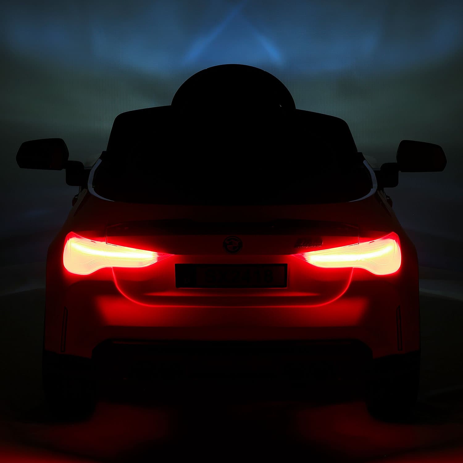 Moderno Kids BMW M4 12V Kids Ride-On Car with R/C Parental Remote | Red