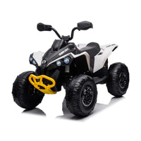 Moderno Kids Can-Am Renegade 24V 4WD Kids Ride-On ATV Quad | White