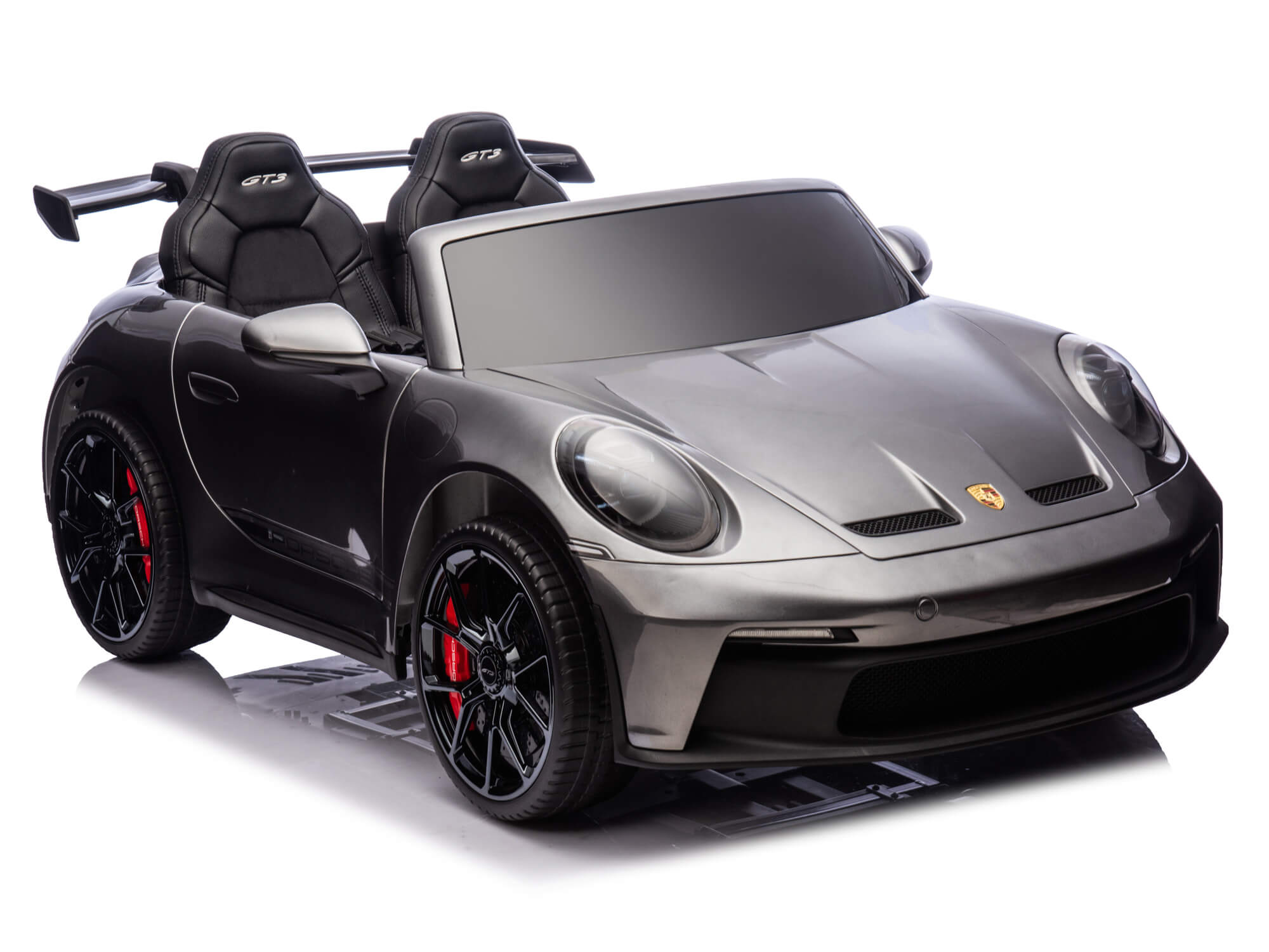 Porsche 911 GT3 24V Kids 2 (Two) Seater Ride On Car | Gray