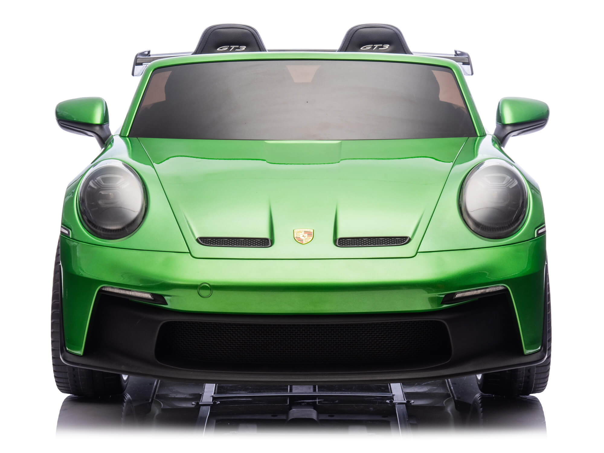 Moderno Kids Porsche 911 GT3 24V Kids 2 (Two) Seater Ride On Car | Green