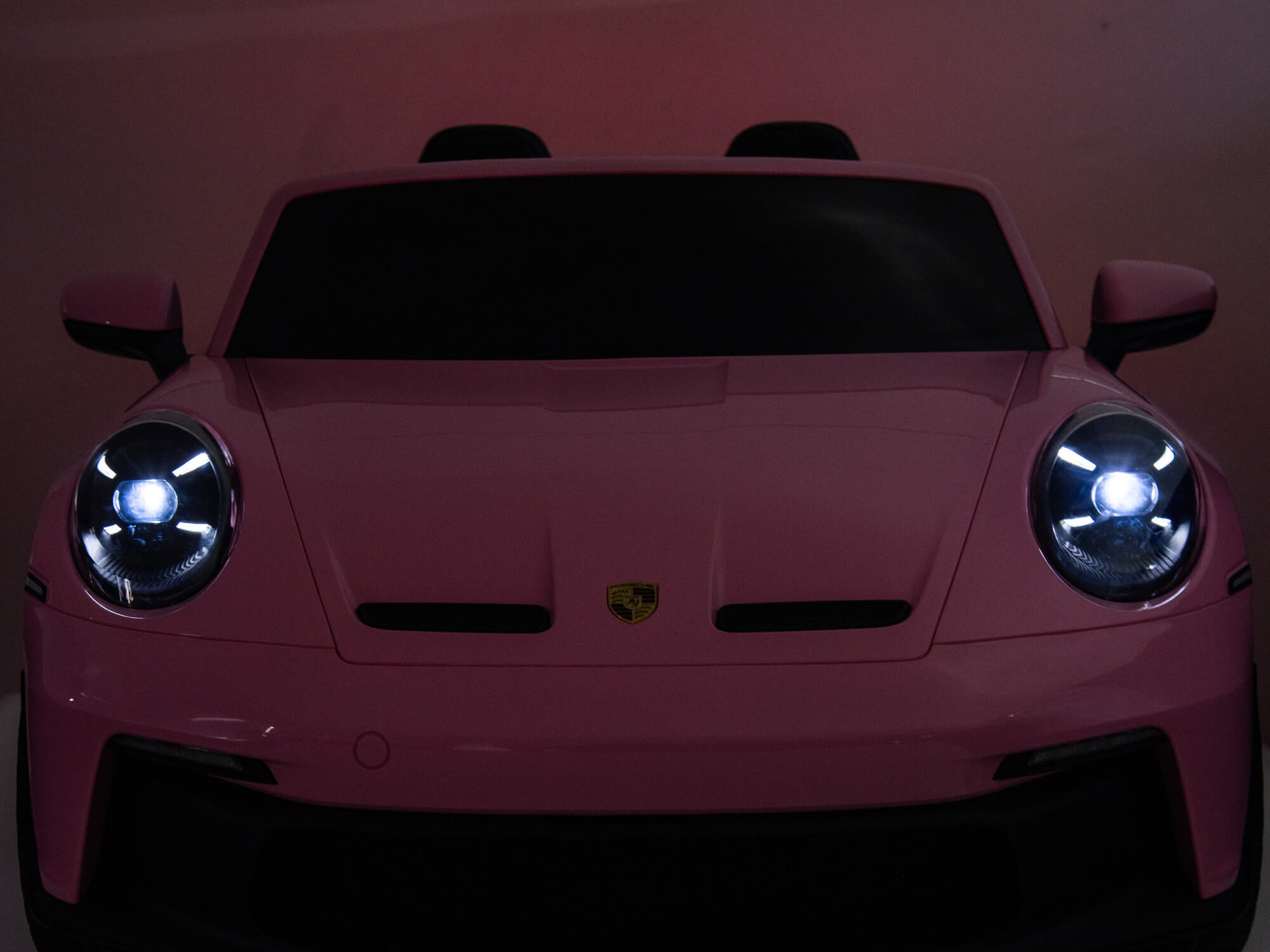 Moderno Kids Porsche 911 GT3 24V Kids 2 (Two) Seater Ride On Car | Pink