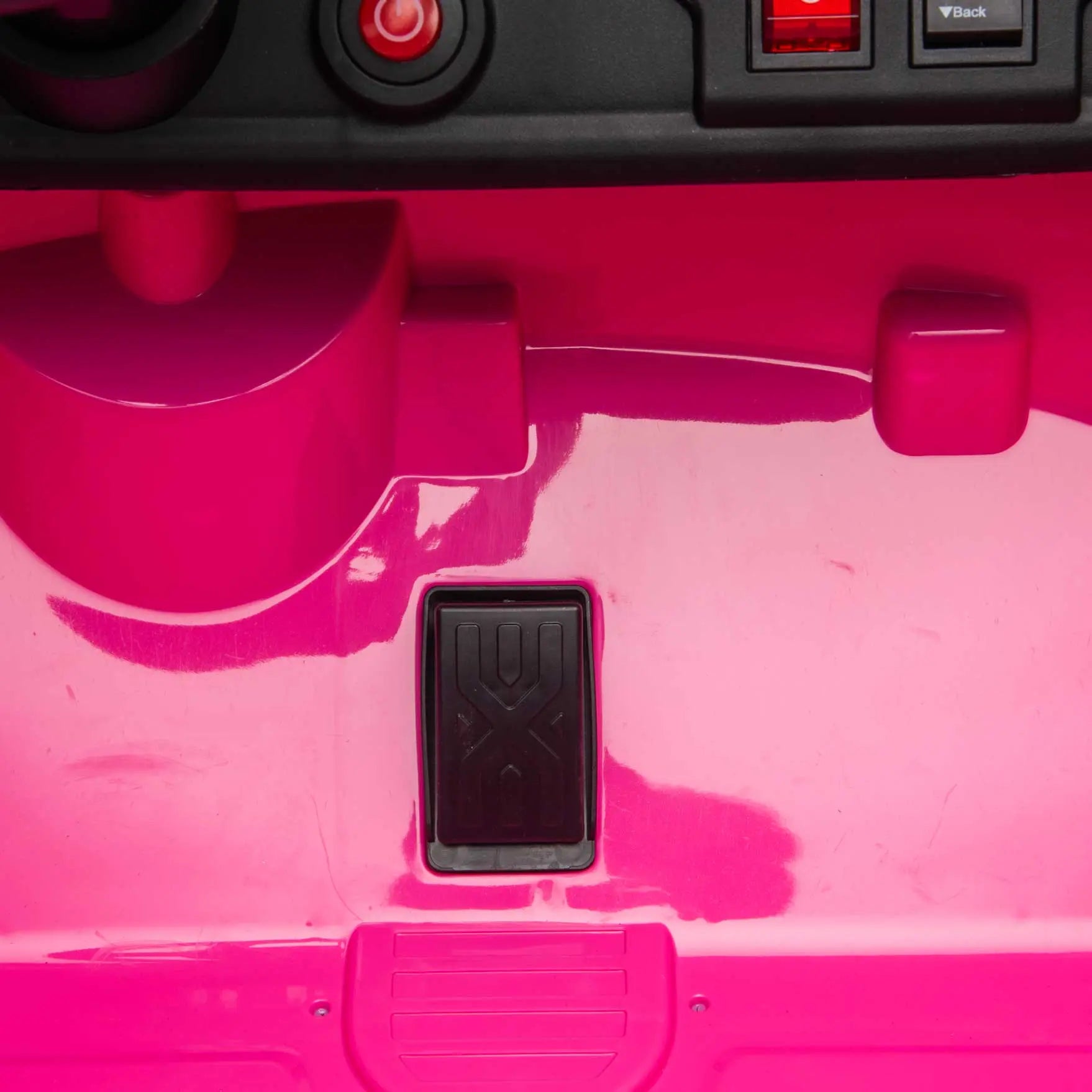 Moderno Kids Dodge Ram 2500 Rebel 24V Kids Ride-On Car Truck with R/C Parental Remote | Pink