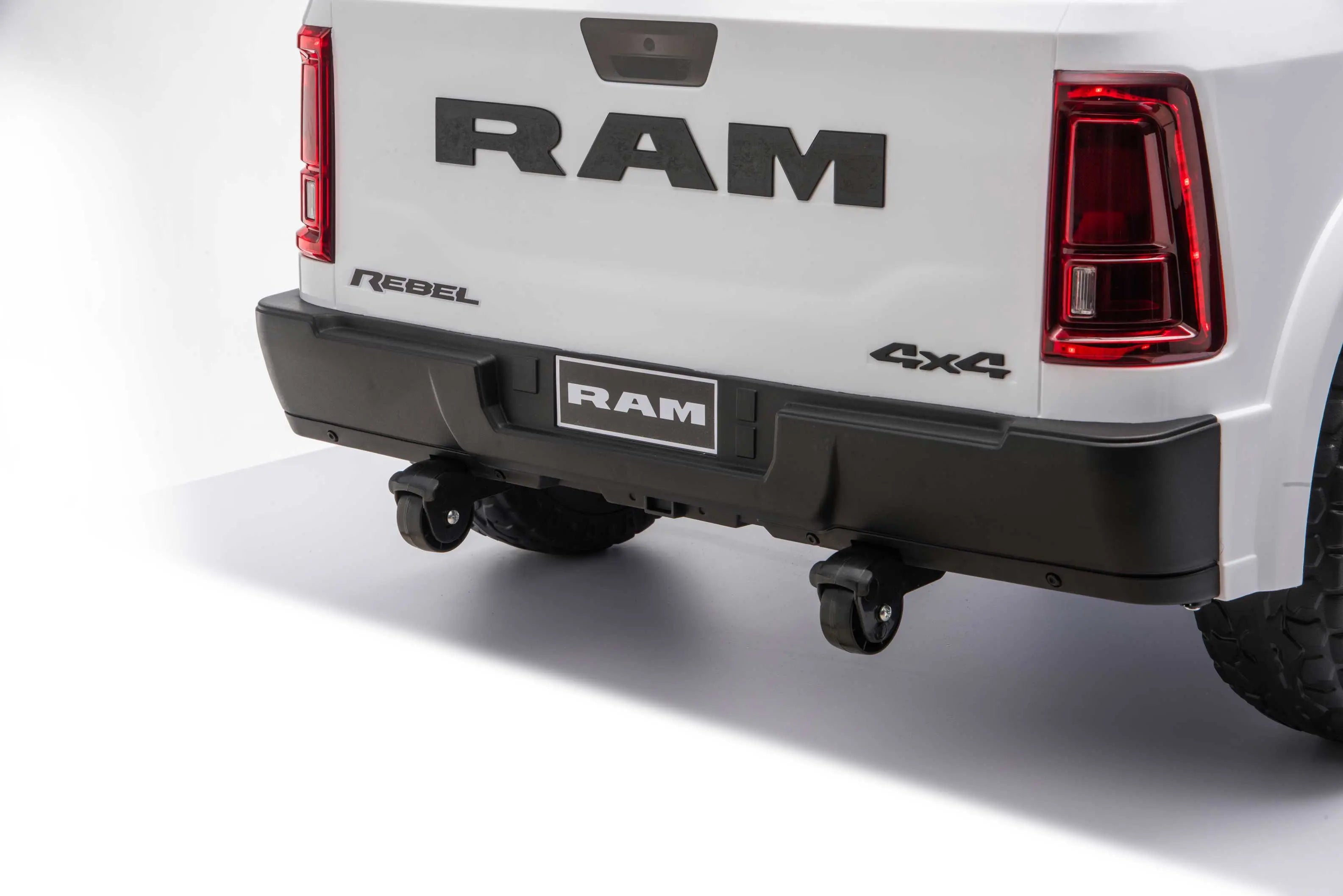 Moderno Kids Dodge Ram 2500 Rebel 24V Kids Ride-On Car Truck with R/C Parental Remote | Gray