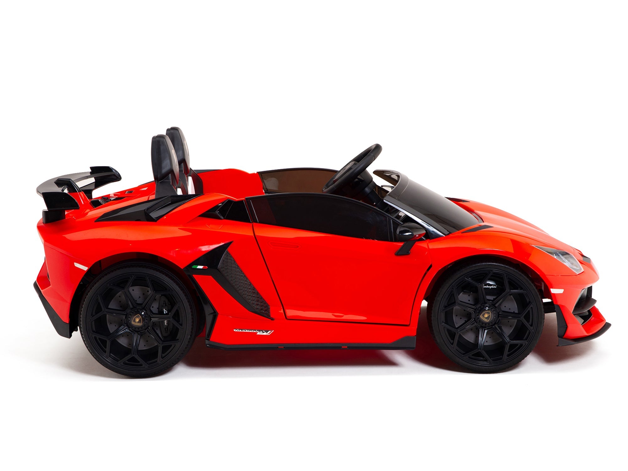 Moderno Kids Lamborghini Aventador SVJ Drift Edition 24V Kids Ride-On Car with R/C Parental Remote | Red
