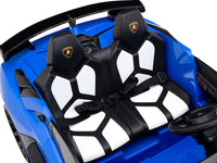 Moderno Kids Lamborghini Aventador SVJ Drift Edition 24V Kids Ride-On Car with R/C Parental Remote | Blue