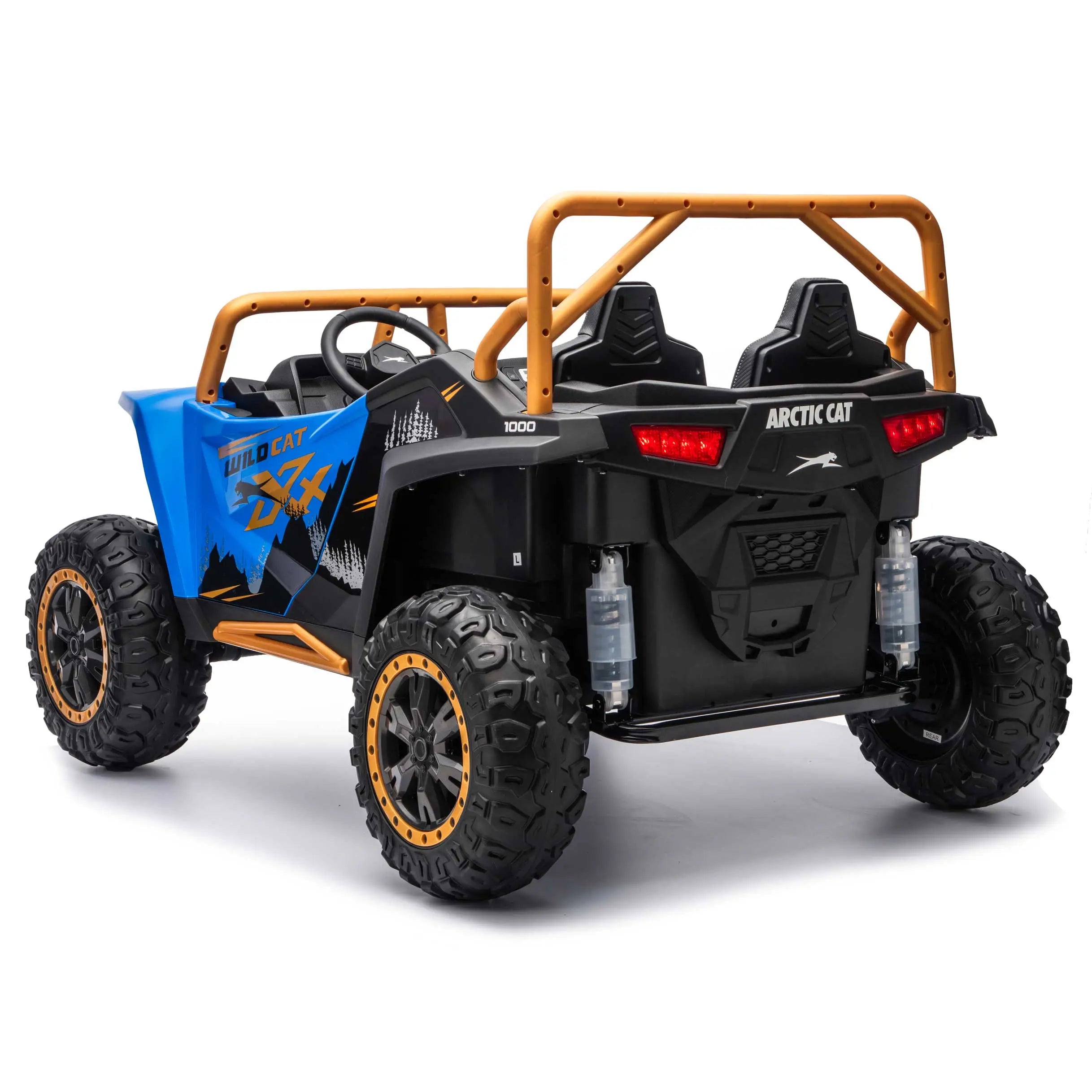 Moderno Kids Arctic Cat XL 24V 4WD Kids Ride-On UTV with R/C Parental Remote | Blue