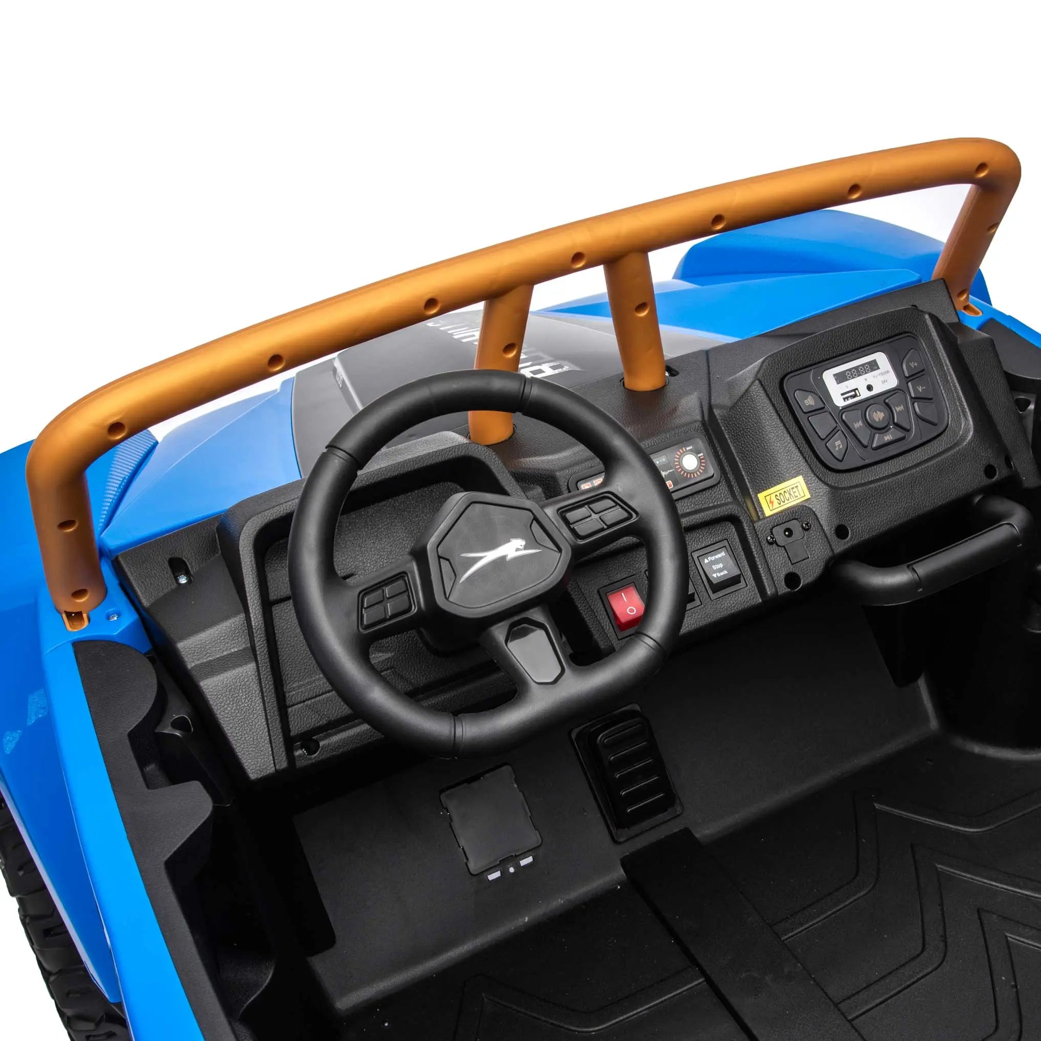 Moderno Kids Arctic Cat XL 24V 4WD Kids Ride-On UTV with R/C Parental Remote | Blue