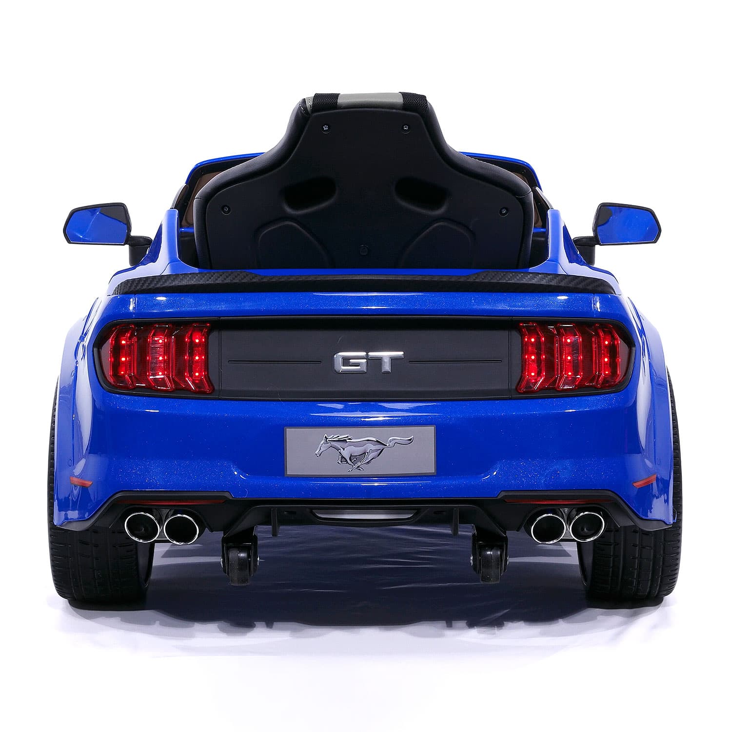Moderno Kids Ford Mustang GT Custom Edition 24V Kids Ride-On Car with R/C Parental Remote | Blue