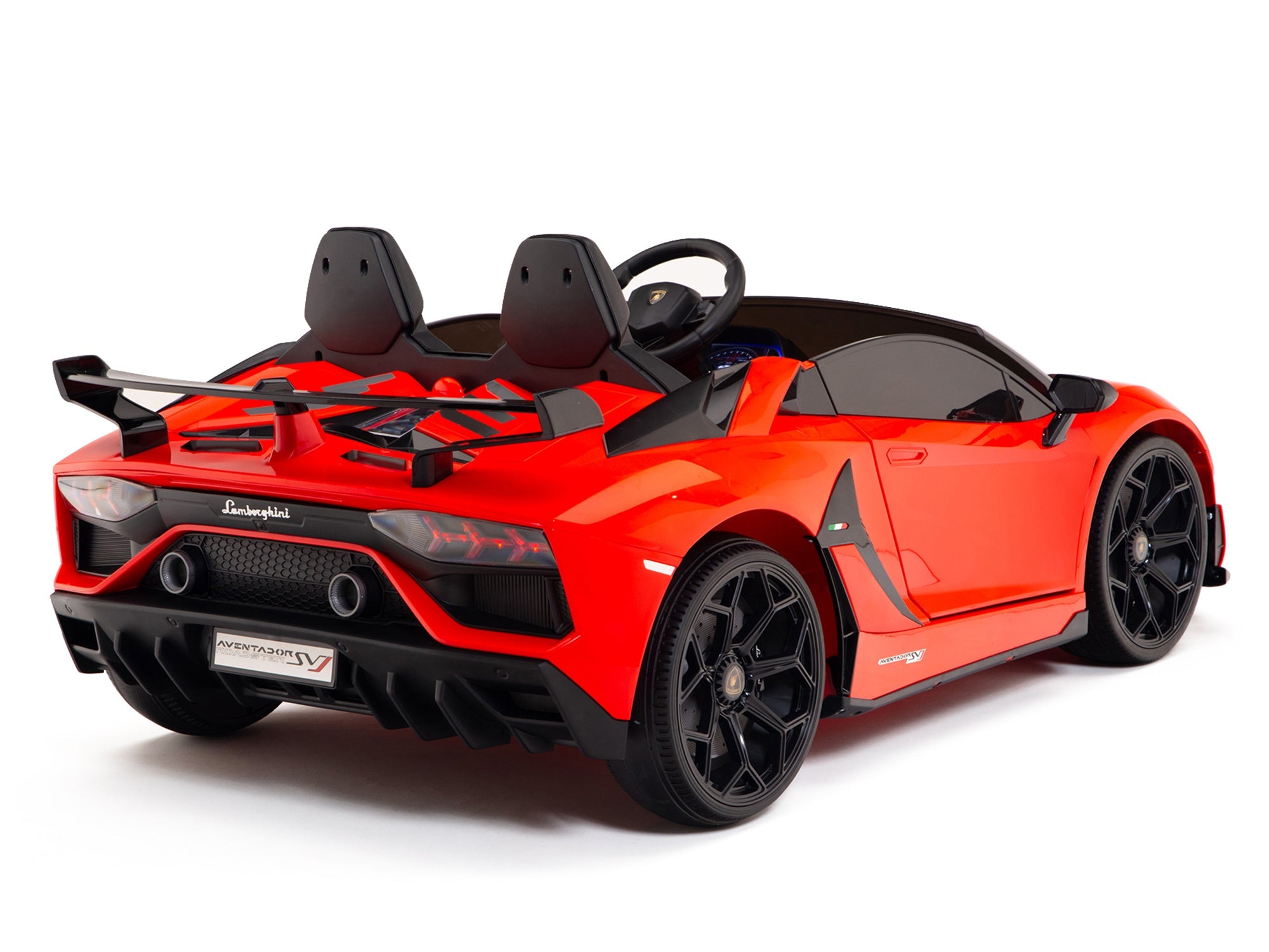 Moderno Kids Lamborghini Aventador SVJ Drift Edition 24V Kids Ride-On Car with R/C Parental Remote | Red