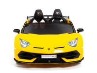 Moderno Kids Lamborghini Aventador SVJ Drift Edition 24V Kids Ride-On Car with R/C Parental Remote | Yellow