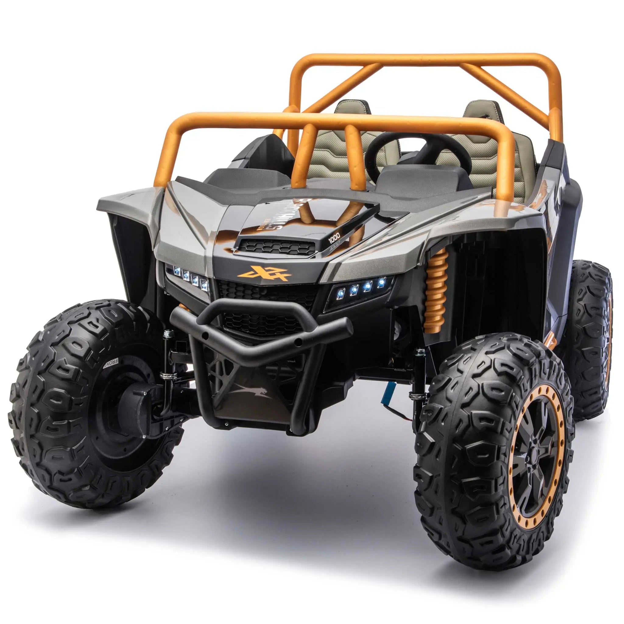 Moderno Kids Arctic Cat XL 24V 4WD Kids Ride-On UTV with R/C Parental Remote | Gray