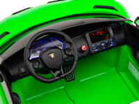 Moderno Kids Lamborghini Aventador SVJ Drift Edition 24V Kids Ride-On Car with R/C Parental Remote | Green