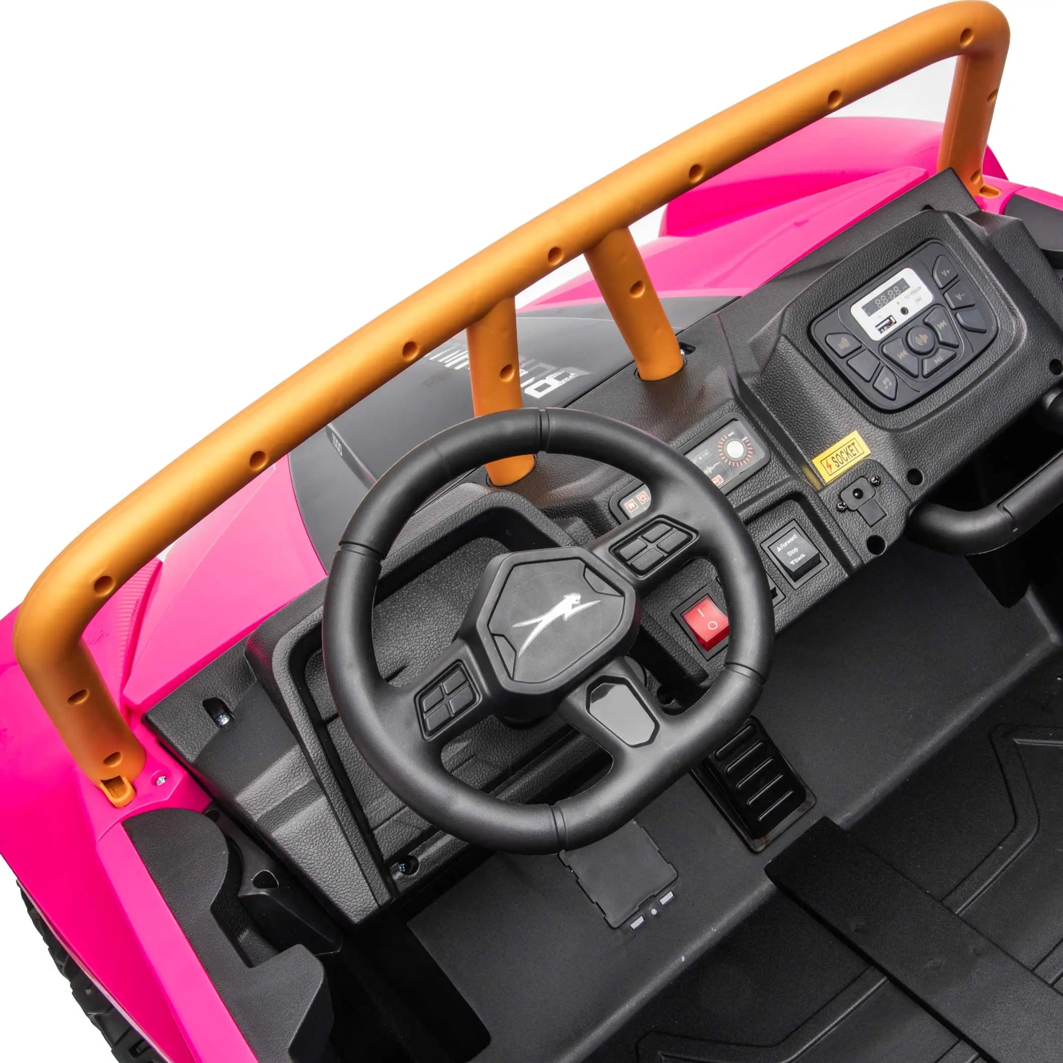 Moderno Kids Arctic Cat XL 24V 4WD Kids Ride-On UTV with R/C Parental Remote | Pink