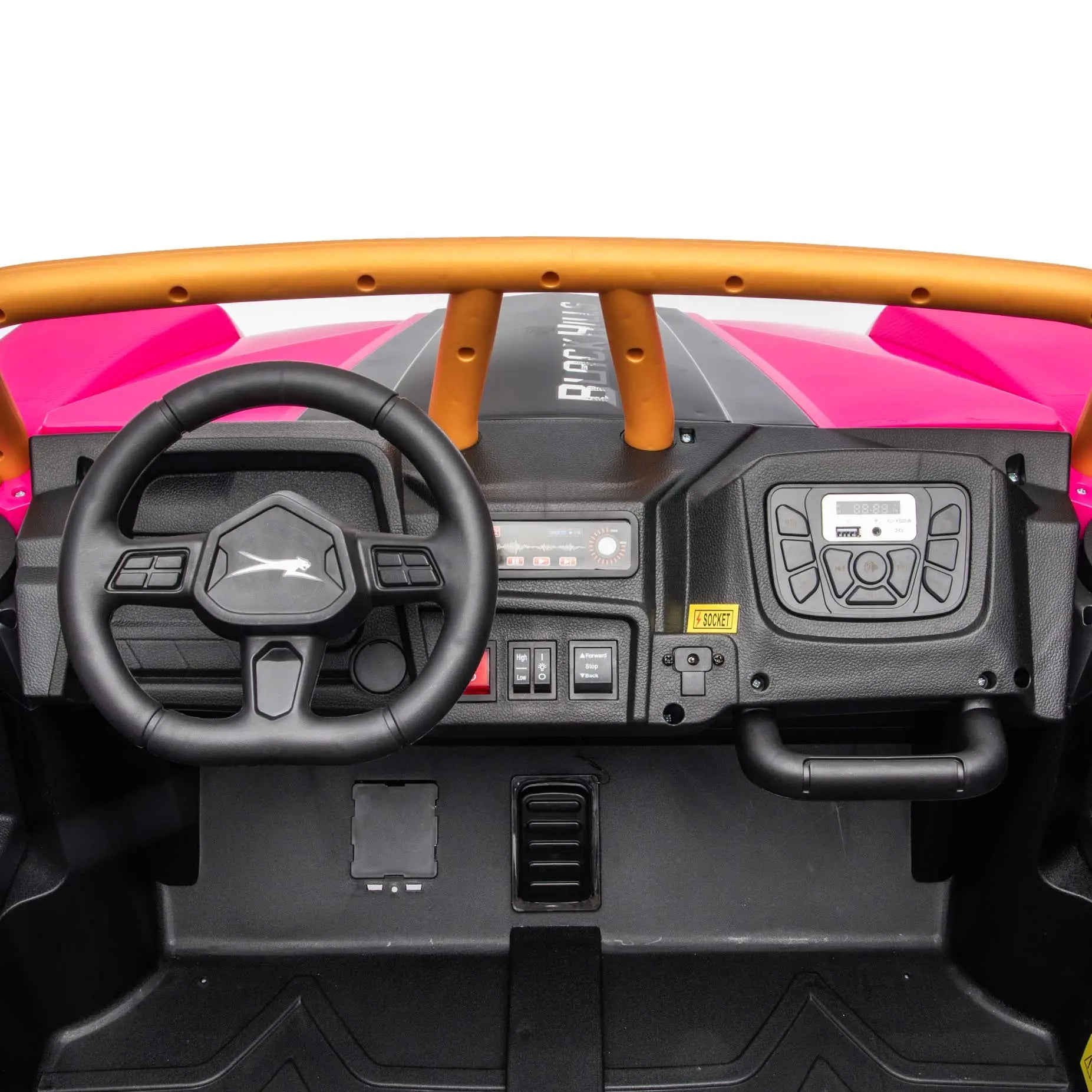 Moderno Kids Arctic Cat XL 24V 4WD Kids Ride-On UTV with R/C Parental Remote | Pink