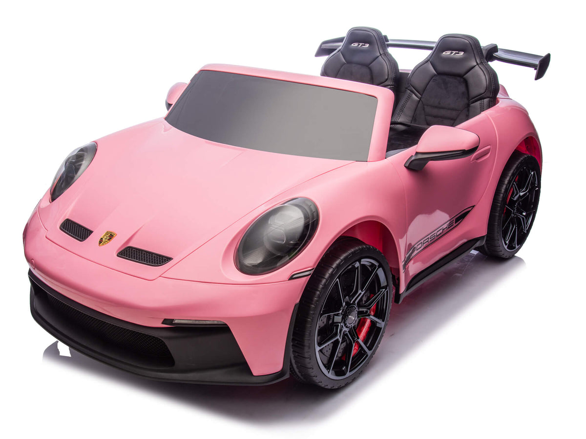 Moderno Kids Porsche 911 GT3 24V Kids 2 (Two) Seater Ride On Car | Pink