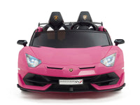 Moderno Kids Lamborghini Aventador SVJ Drift Edition 24V Kids Ride-On Car with R/C Parental Remote | Pink