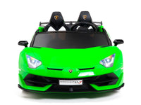 Moderno Kids Lamborghini Aventador SVJ Drift Edition 24V Kids Ride-On Car with R/C Parental Remote | Green