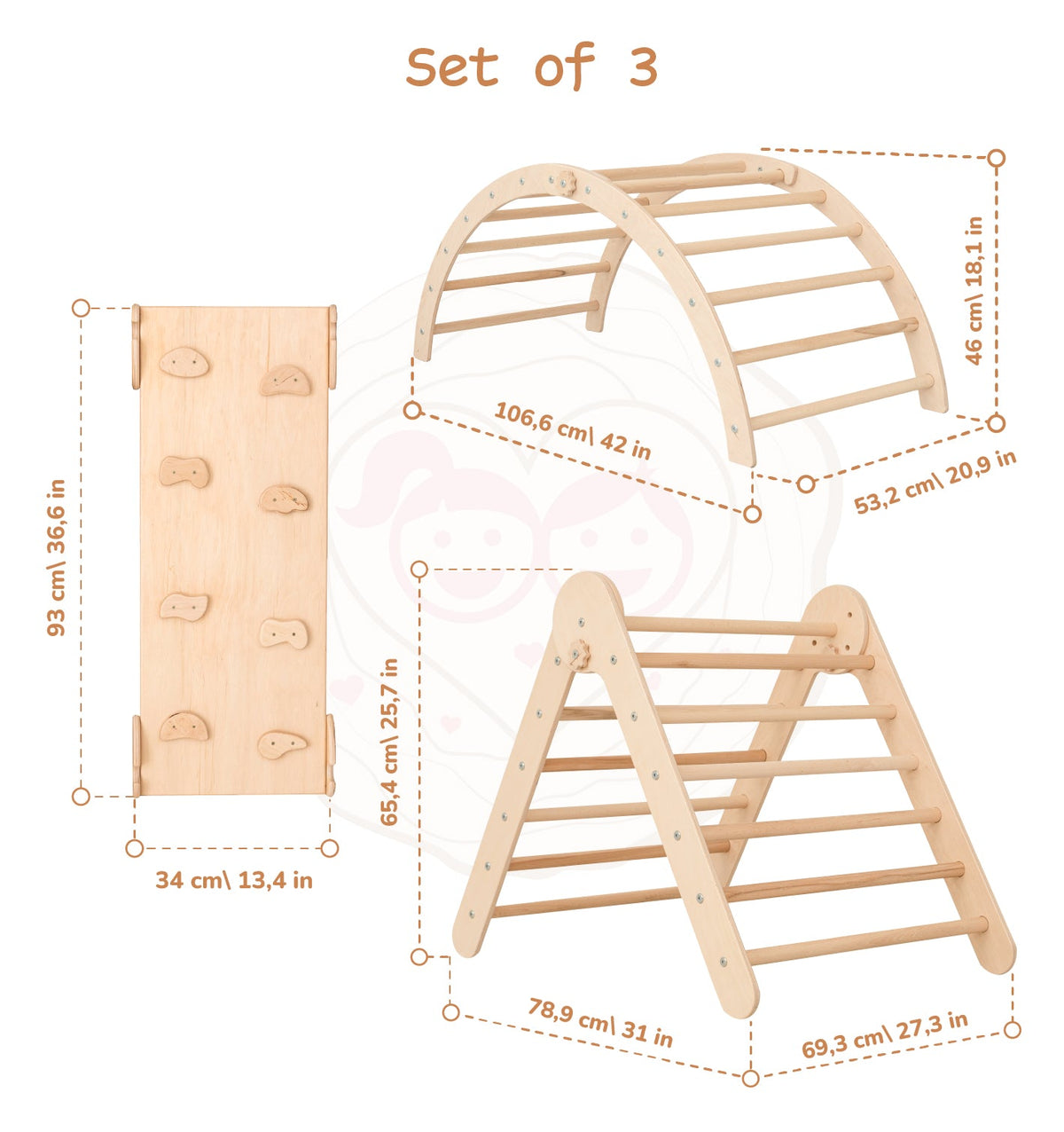 Moderno Kids Kids Triangle Climber