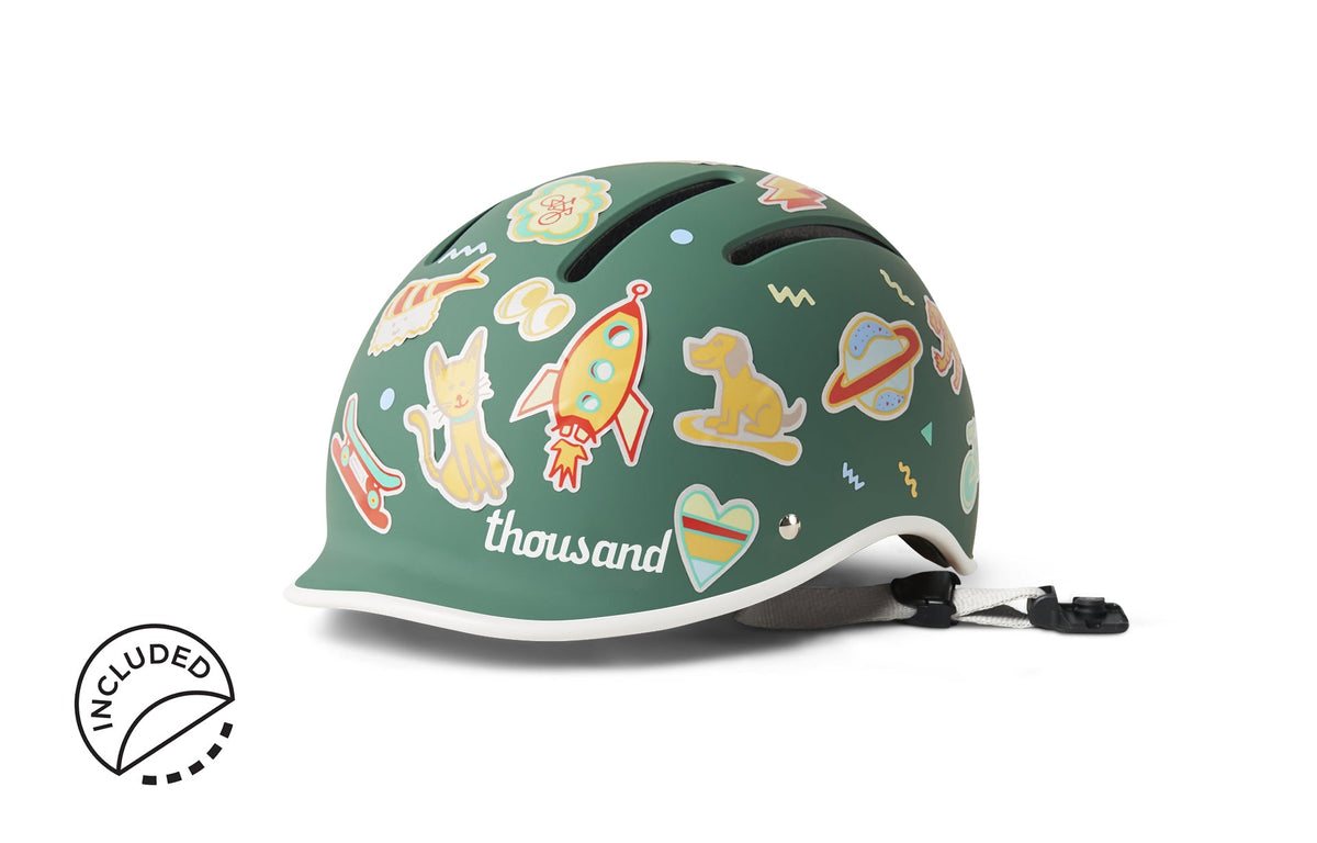 Thousand Jr. Kids Safety Helmet (Multiple Colors)