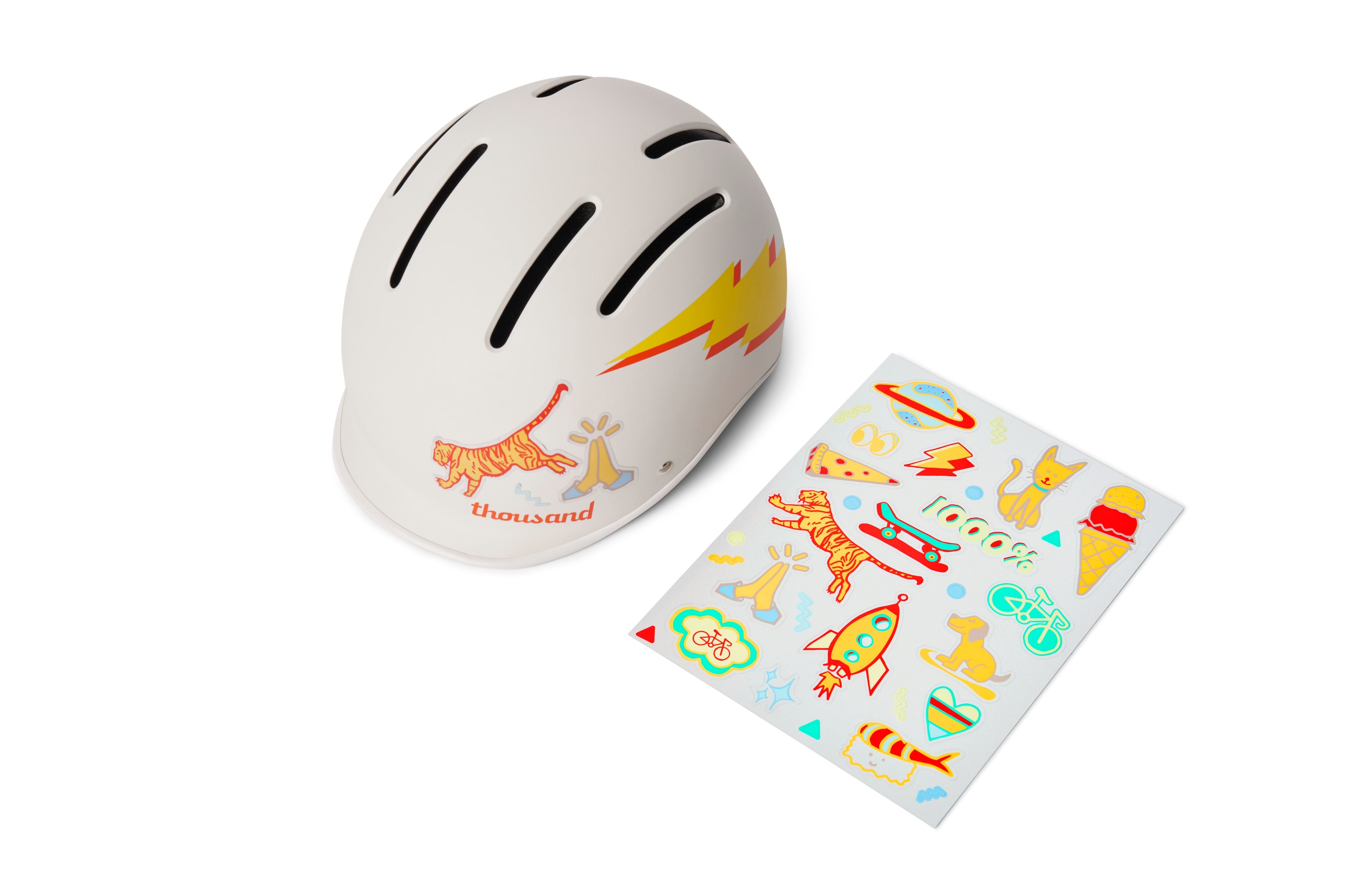 Thousand Jr. Kids Safety Helmet (Multiple Colors)