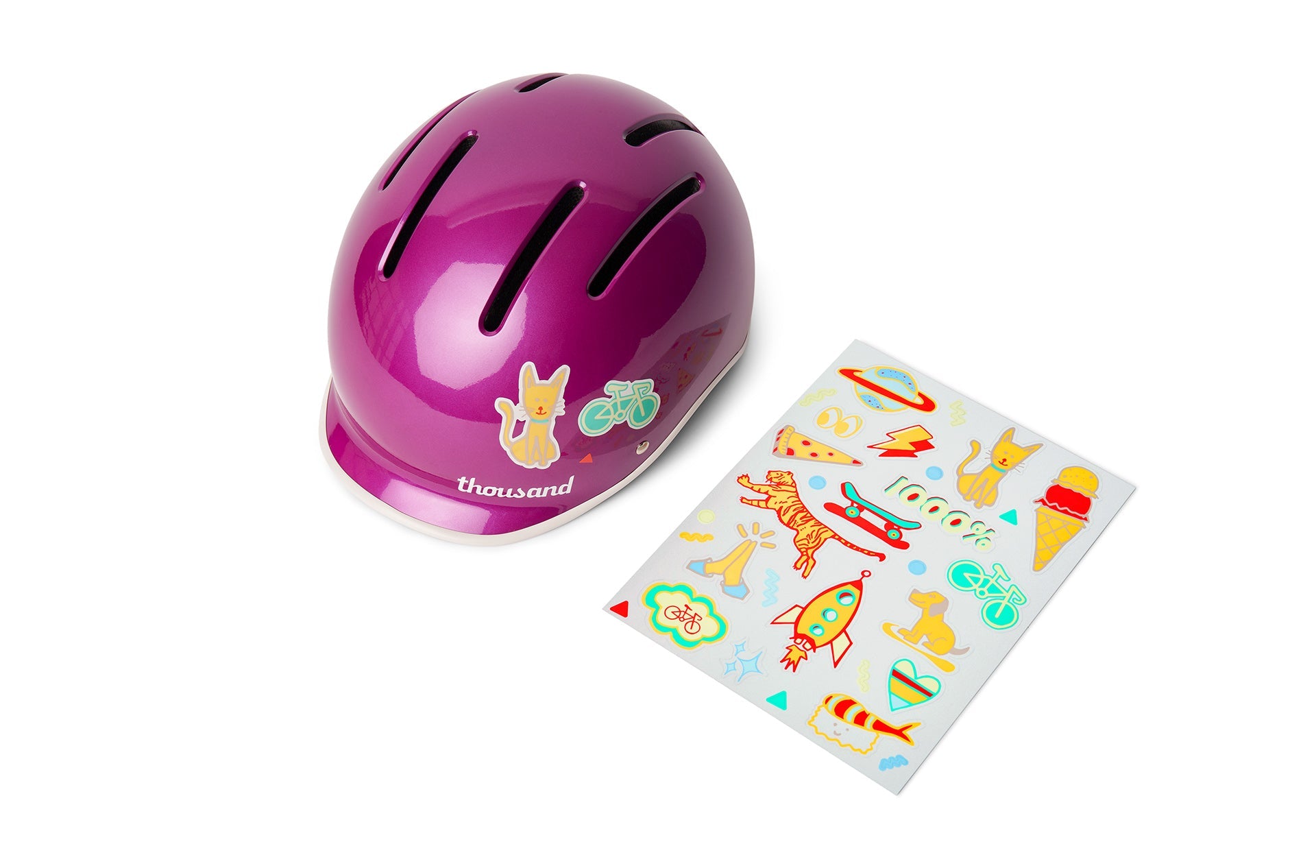 Thousand Jr. Kids Safety Helmet (Multiple Colors)