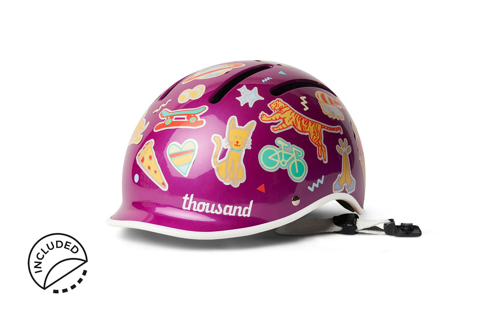 Thousand Jr. Kids Safety Helmet (Multiple Colors)