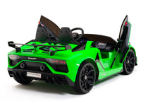Moderno Kids Lamborghini Aventador SVJ Drift Edition 24V Kids Ride-On Car with R/C Parental Remote | Green