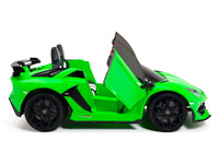 Moderno Kids Lamborghini Aventador SVJ Drift Edition 24V Kids Ride-On Car with R/C Parental Remote | Green
