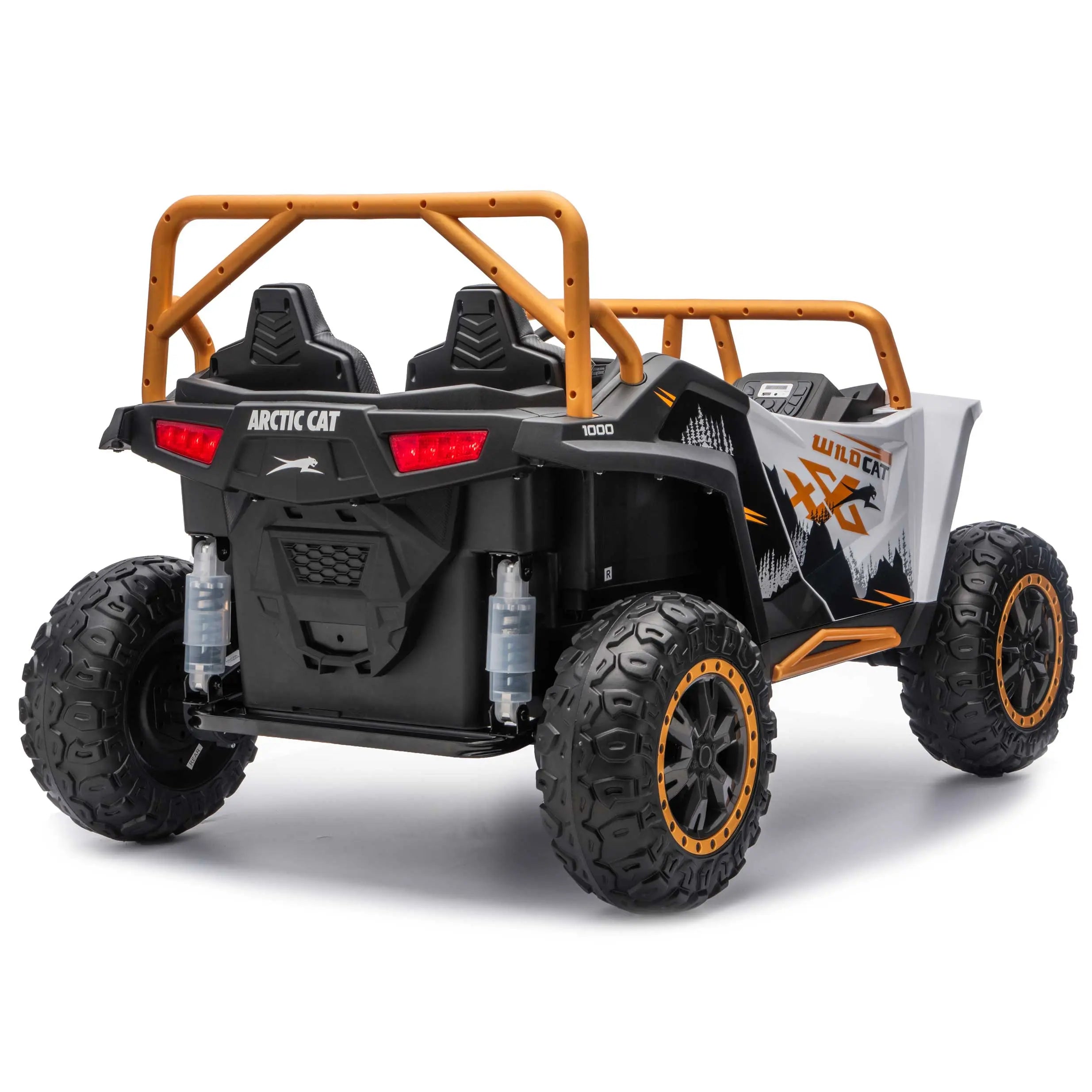 Moderno Kids Arctic Cat XL 24V 4WD Kids Ride-On UTV with R/C Parental Remote | White